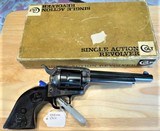 Colt SAA Peacemaker 22 – Dual 22LR/22MAG Cylinders - in Original Box with Documentation, C&R - 122 - 2 of 13