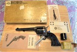 Colt SAA Peacemaker 22 – Dual 22LR/22MAG Cylinders - in Original Box with Documentation, C&R - 122