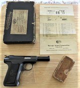 Savage Model 1907 32 ACP – Original Box/Manual w Vintage Cartridges - C&R180 - 2 of 15