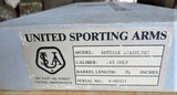 United Sporting Arms (USA) Stainless Seville, 45 Colt, 3 1/2-Barrel, Manual, LNIB – 85 - 13 of 13