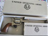 United Sporting Arms (USA) Stainless Seville, 44 Mag, 3 1/2-Barrel, Manual LNIB – 86 - 12 of 14
