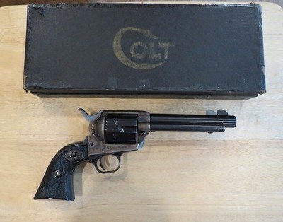 Colt Single Action Army, SAA 1958-45LC Box/Original Condition, 90% – A210 - Image 2 of 15