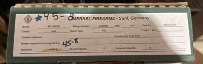 Merkel K3-JAGD .243 - Image 11 of 11