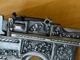 Mauser C96 red 9 engraved by Ben Shostle - 10 of 15