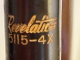 WINCHESTER MODEL 61 PUMP .22 MAGNUM with REVELATION 4X SCOPE (FREE SHIPPING) - 5 of 5