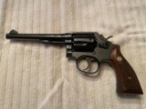 Smith and Wesson 38 caliber police revolver