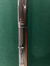 Winchester 1873 rimfire rifle, 22 short, octogon barrel, peep sight, - 6 of 11