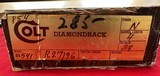 COLT DIAMONDBACK 4 INCH NICKEL W/ BOX - 2 of 4