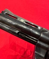 COLT PYTHON 4 IN BLUED 357 MAG MFG IN 1973 - 3 of 4