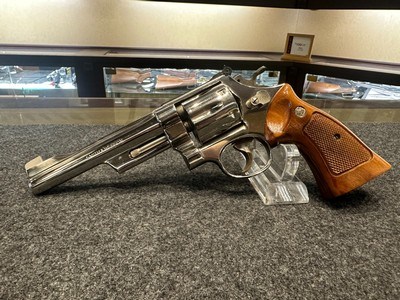 Smith & Wesson 27-2 Nickel 357 Mag 6in