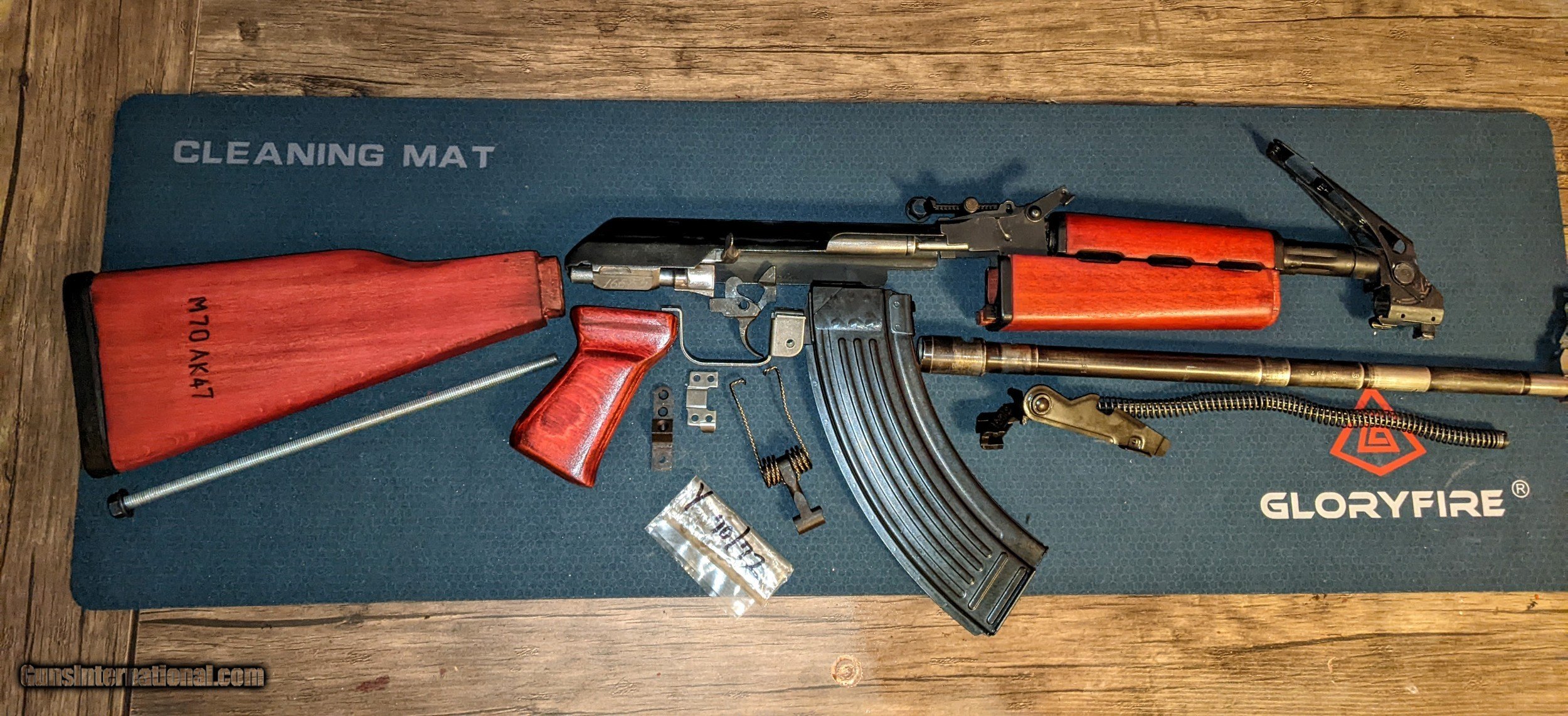 COMPLETE ZASTAVA YUGO M70 AK47 7.62X39 MATCHING # RIFLE KIT EXCEPTIONAL ...