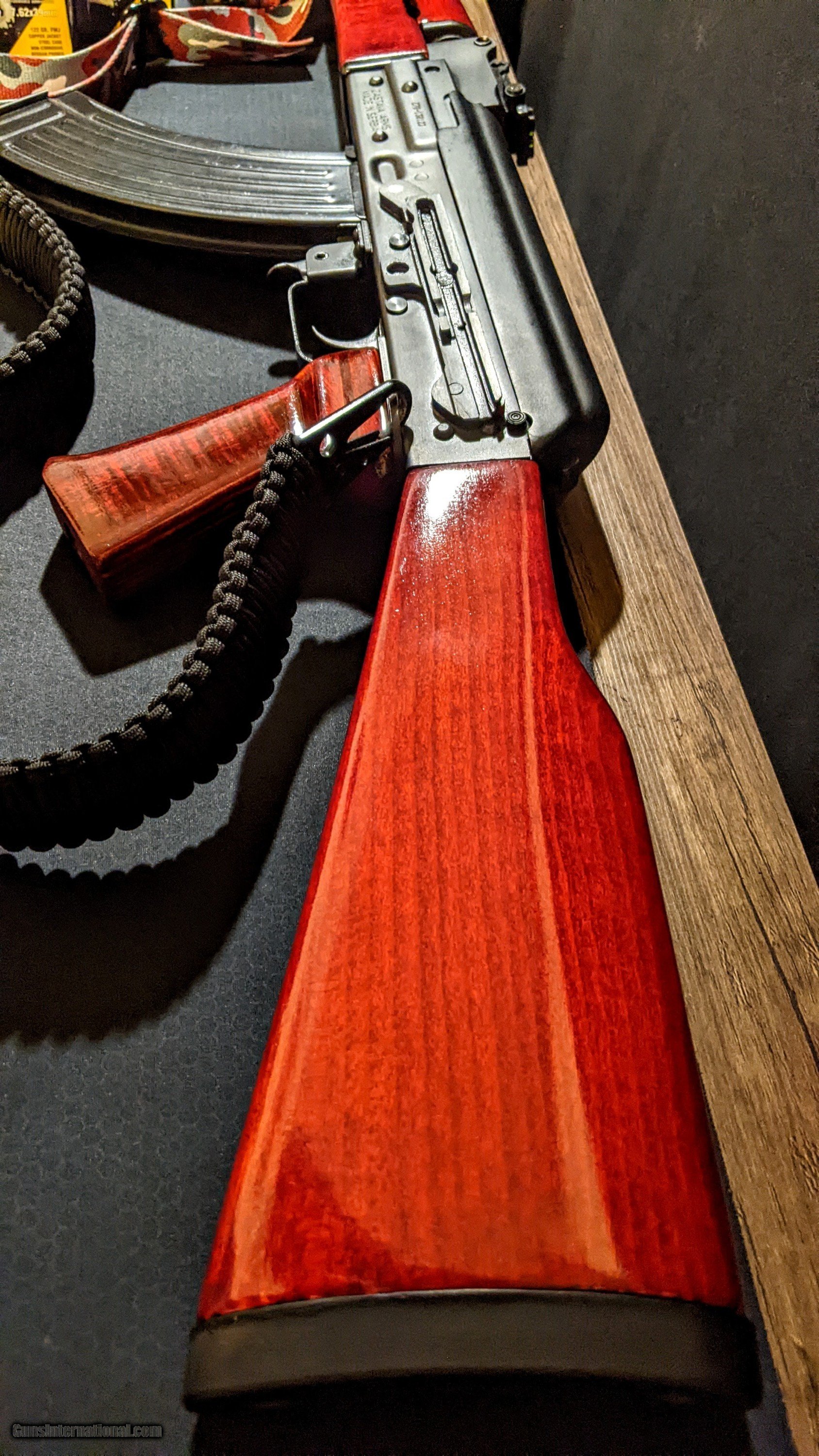 ZASTAVA YUGOSLAVIAN M70B AK47 CLASSIC RED RIFLE ALL MATCHING 7.62X39mm ...