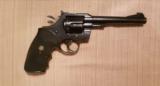 Colt .22 LR Revolver 6" barrel Officers Model match - 1 of 3