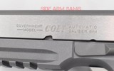 New in Box Colt Goverment Model 9mm Stainless-Steel Rail Gun - 5 of 8