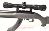 New & Unfired RUGER 10/22 Integrally Suppressed, Hogue Wrap Around, Optics, Harris & More - 4 of 5