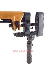 New & Unfired Barrett Brown Ruger PRS,6.5CM,Vortex 5-25X50 MRAD, Atlas Mono/Bi-Pod, Bowers Titanium Silencer - 5 of 14