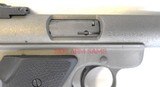 Used/VG Condition AWC-RUGER MK II "AMPHIBIAN" Stainless-Steel .22 Suppressed Pistol & Hogue Grips - 3 of 5