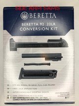 NEW Beretta 92-FS Pistol Package with .22Kit & Gemtech Suppressors - 2 of 7