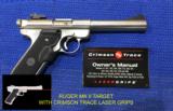 RUGER MK II TARGET with CRIMSON TRACE LASER and many extras - 2 of 8