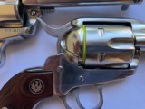 Consecutive Pair Ruger Vaquero Stainless Steel Model 5144 and Vaquero Model 5141 - 4 of 7