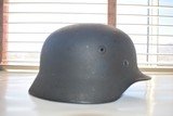 WW2 GERMAN M40 LUFTWAFFE HELMET W/ORIG. LINER. - 3 of 5