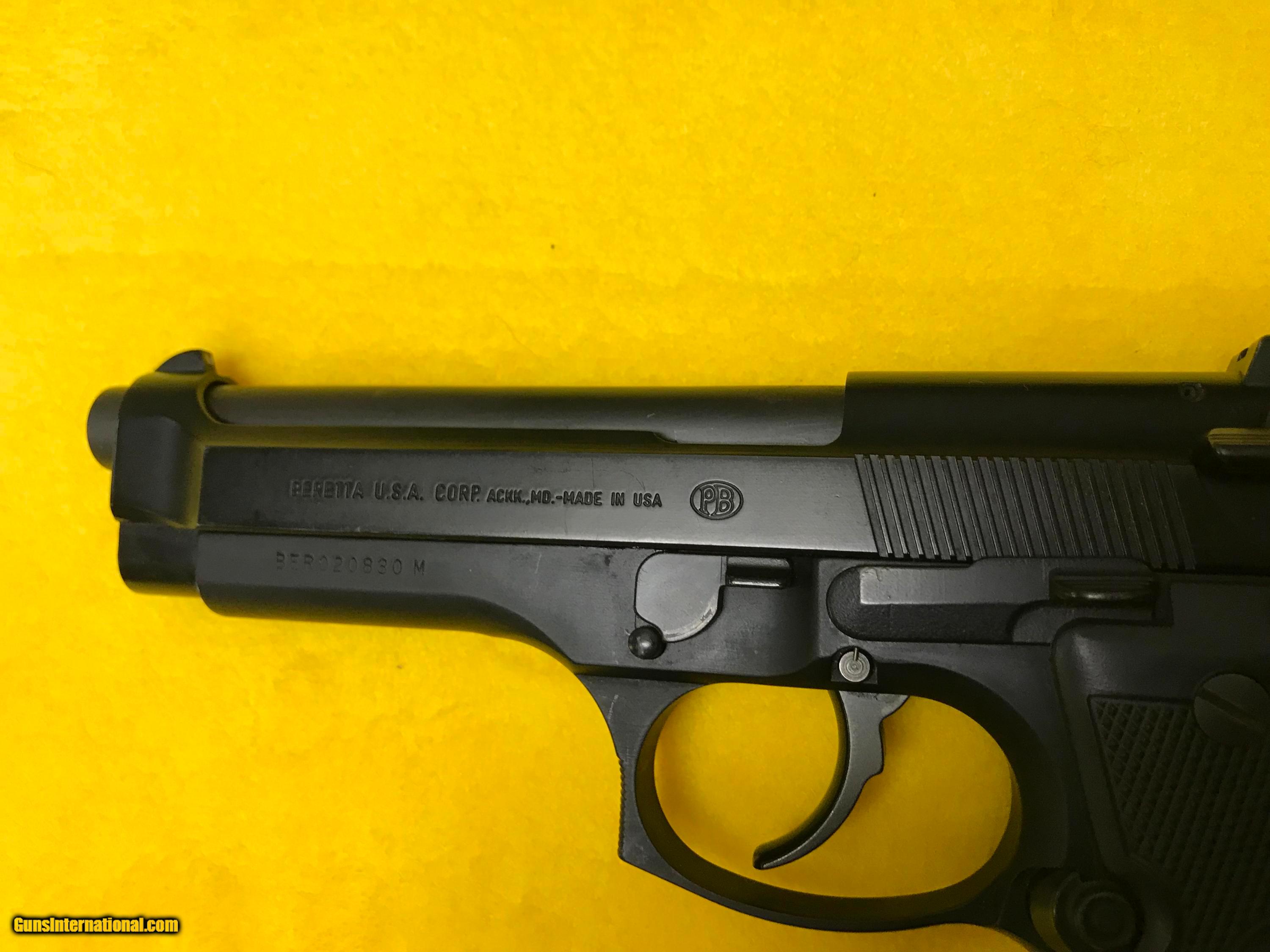 Beretta Model 96 40 Caliber Pistol