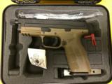 SPRINGFIELD ARMORY XD-9, MODEL 2, 4.0" THREADED BARREL, FDE, 9MM - 1 of 2