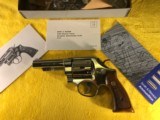 SMITH AND WESSON MODEL 58 NO DASH .41 MAGNUM, NICKEL REVOLVER - 1 of 5