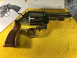 SMITH AND WESSON MODEL 58 NO DASH .41 MAGNUM, NICKEL REVOLVER - 4 of 5