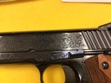 STANDARD MANUFACTURING COMPANY ENGRAVED 1911 .45 ACP PISTOL. - 10 of 10