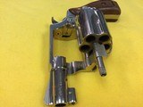 SMITH AND WESSON MODEL 36 NO DASH, CHIEFS SPECIAL, NICKEL, .38 SPECIAL REVOLVER - 2 of 12