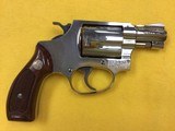 SMITH AND WESSON MODEL 36 NO DASH, CHIEFS SPECIAL, NICKEL, .38 SPECIAL REVOLVER - 11 of 12