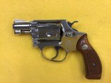 SMITH AND WESSON MODEL 36 NO DASH, CHIEFS SPECIAL, NICKEL, .38 SPECIAL REVOLVER - 8 of 12