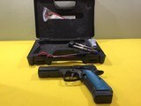 CZ 75 SHADOW 2 BLACK AND BLUE OPTICS READY 9mm PISTOL - 1 of 16