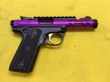 Ruger MK4 22/45 Tactical PURPLE! - 1 of 5