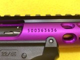 Ruger MK4 22/45 Tactical PURPLE! - 3 of 5