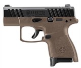 NEW Beretta USA APX A1 Carry Micro-Compact Frame 9mm Luger 8+1 3