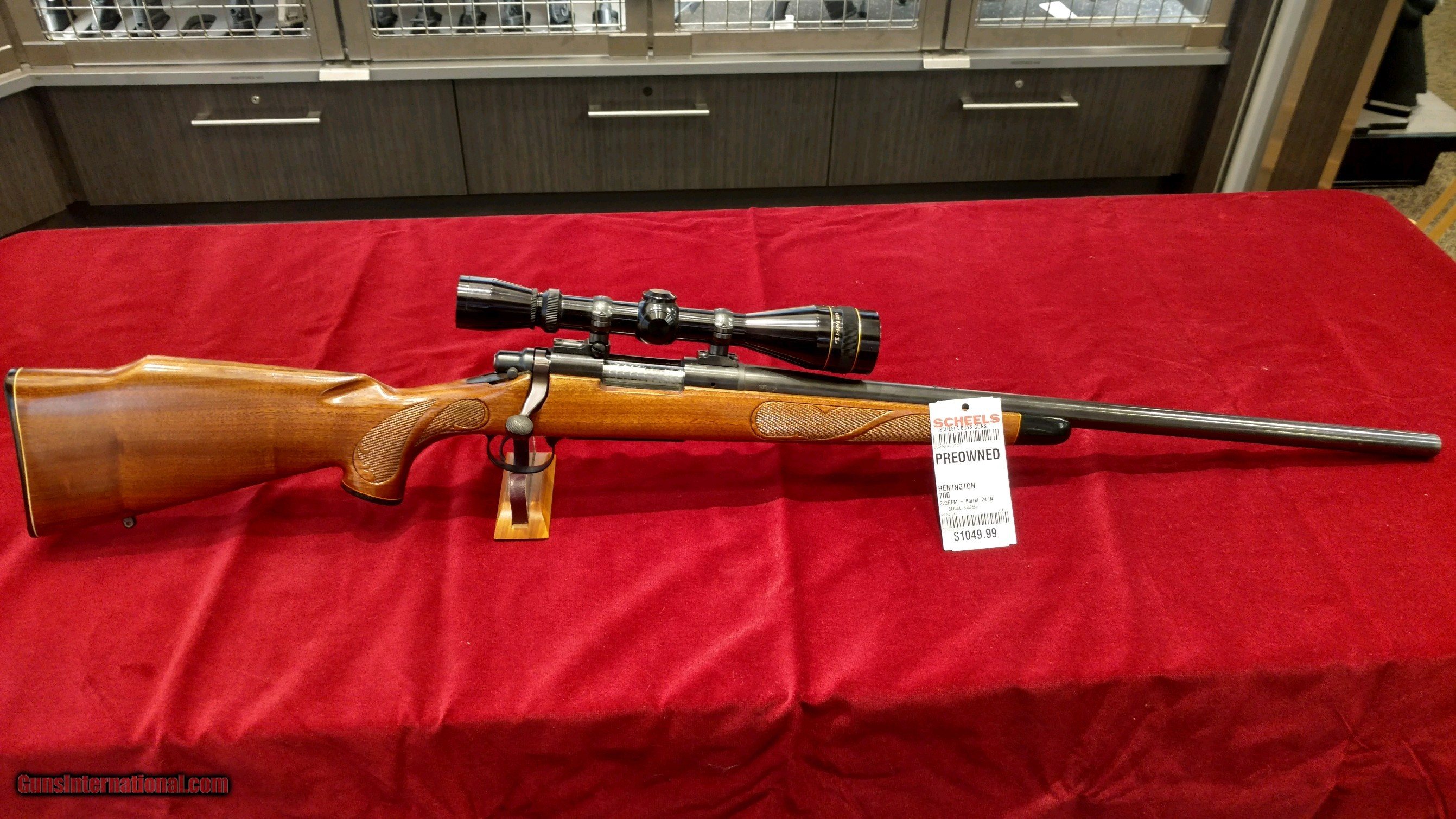 Remington Model 700 Bdl Varmint Special 22 250 24 Bolt Action Rifle C ...