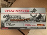 270 WSM Winchester Deer Season 130gr Copper Extreme Point Ammo - 1 of 2
