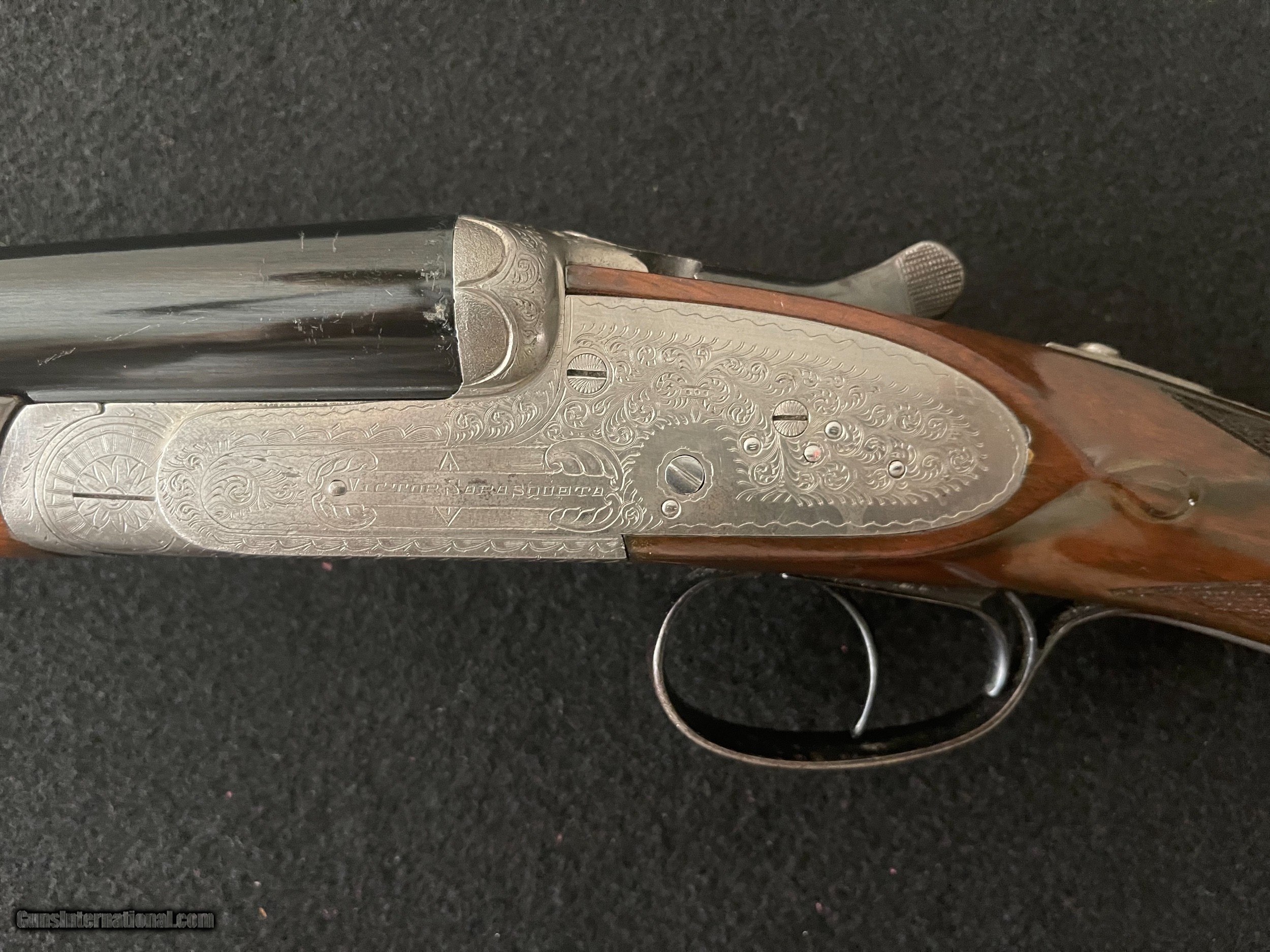 Extremely Rare Victor Sarasqueta Grade DHW Ejector 20 Ga. Shotgun