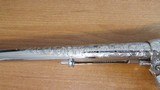 Colt Buntline Special 45 Nickel Factory Engraved,1980 Mfg. - 4 of 15