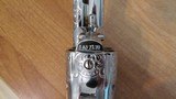 Colt Buntline Special 45 Nickel Factory Engraved,1980 Mfg. - 10 of 15