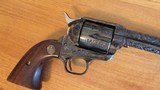 Colt Buntline Special 45 Colt,Factory Engraved 1980 mfg. - 4 of 14