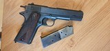 Colt 1911 WW1 Made 1918 Exceptional Condition