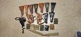 Vintage WW1 WW2 Holster + Mag Pouch Lot