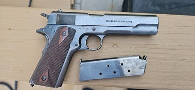 Colt 1911 WW1 Made 1917 Exceptional Condition