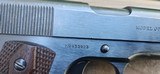 Colt 1911 WW1 Made 1917 Exceptional Condition - Image 3 of 13