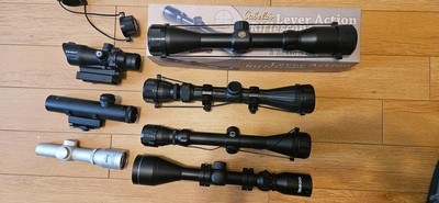 Lot of 7 Gun Scopes - Image 1 of 1