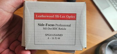 Leatherwood Hi-Luz 4-16x44 Mil-Dot BDC Reticle Scope - Image 3 of 3