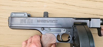 Auto Ordnance 1927-A5 45ACP Thompson Pistol Early West Hurley - Image 2 of 9